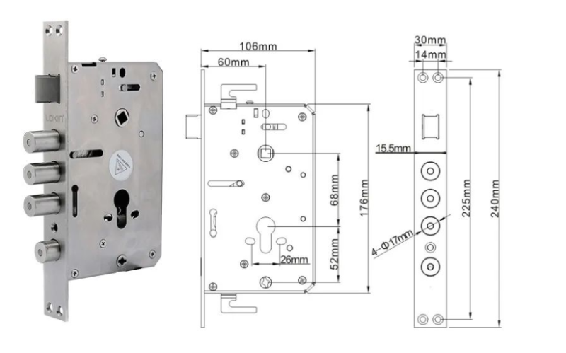 鎖體尺寸測(cè)量方法